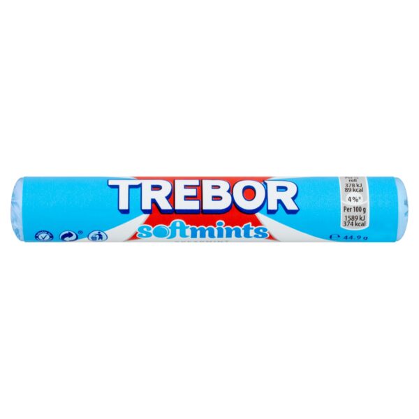 TREBOR SOFTMINT SPEARMINT SINGLE