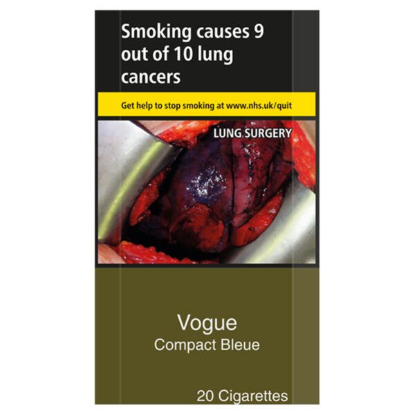 VOGUE BLEUE COMPACT 20 CIGARETTES