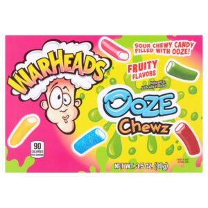 0032134212264_0.jpg WARHEADS OOZE CHEWS THEATRE BOX 99G