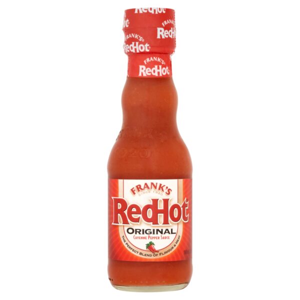 FRANKS RED HOT ORIGINAL CAYENNE PEPPER SAUCE 148ML