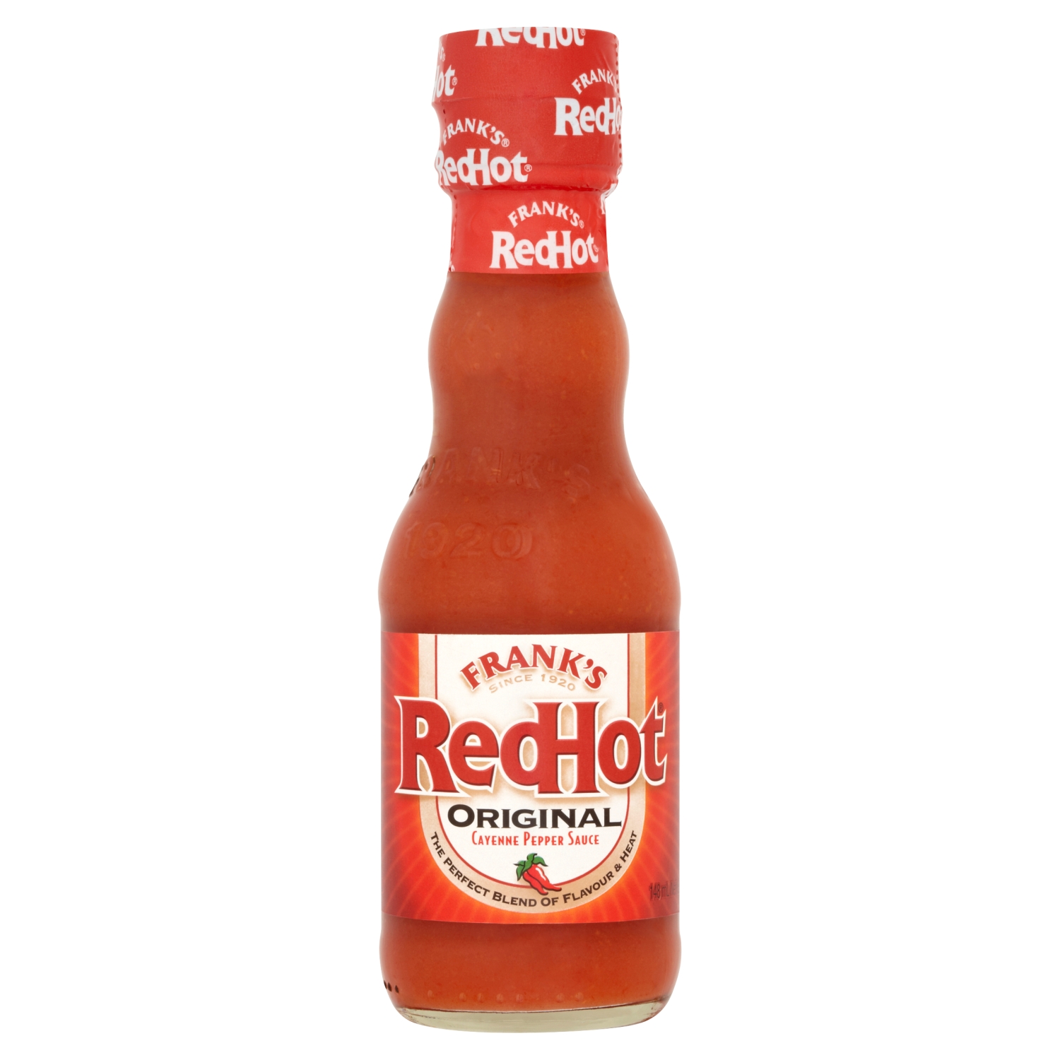 FRANKS RED HOT ORIGINAL CAYENNE PEPPER SAUCE 148ML - Image 1