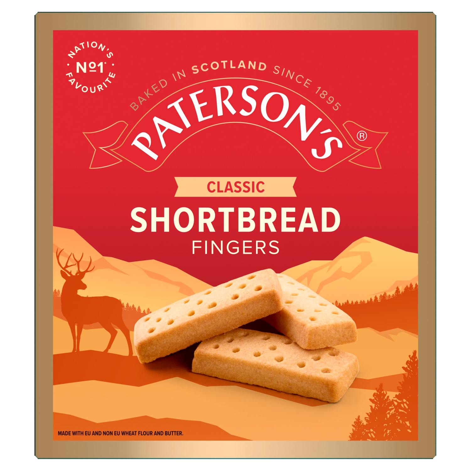PATERSONS SCOTTISH SHORTBREAD FINGERS 300G - Image 1