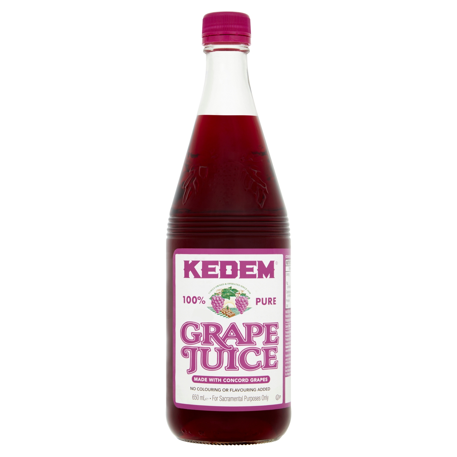 CONCORD GRAPE JUICE 650ML - Image 1