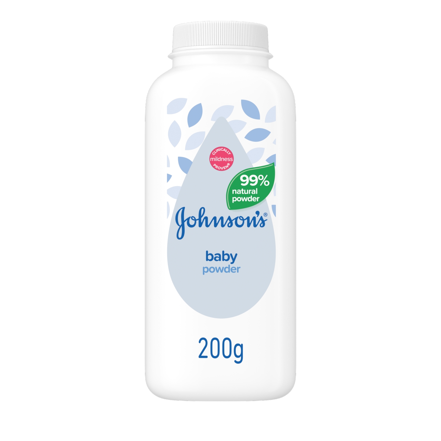 JOHNSONS BABY NATURAL POWDER 200G - Image 1