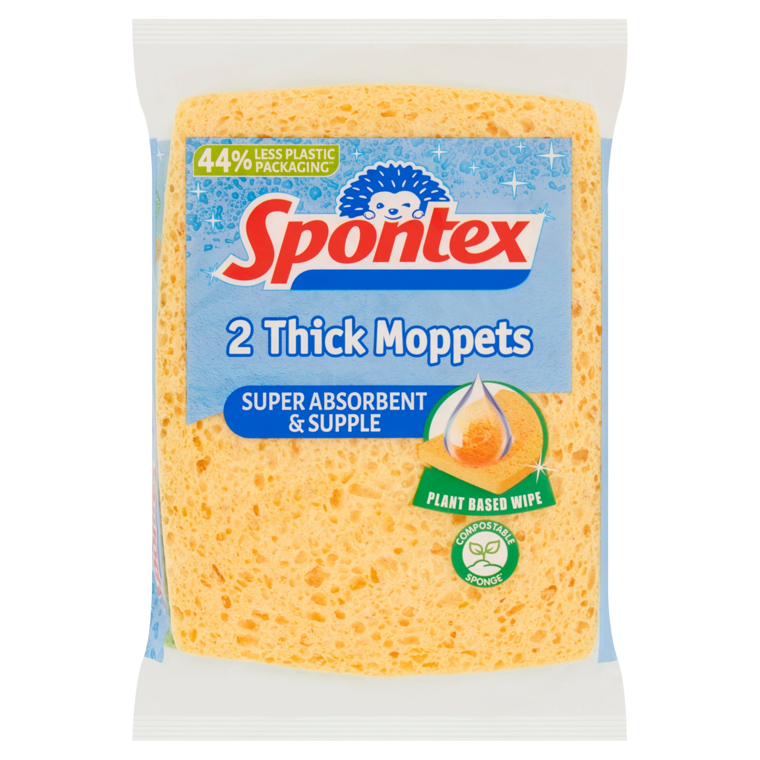 SPONTEX THICK MOPPETS 2PK - Image 1