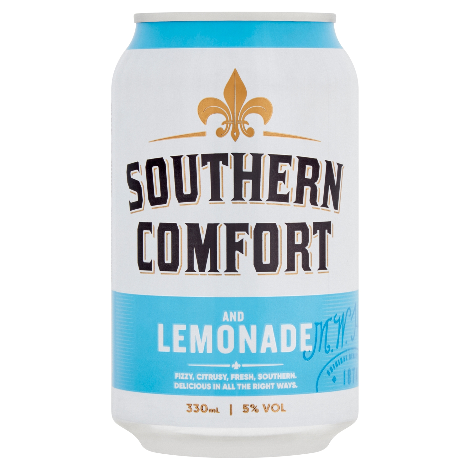 SOUTHERN COMFORT LEMONADE & LIME 330ML - Image 1