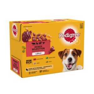 3065890123892_0.jpg PEDIGREE POUCH FAVOURITES IN JELLY 12X100G