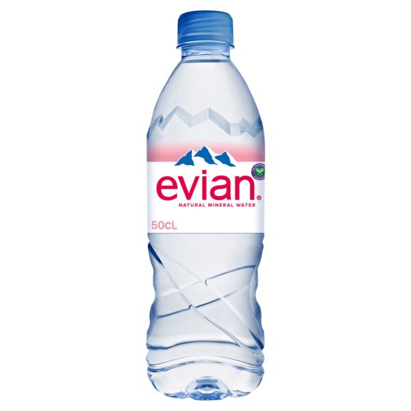 EVIAN MINERAL WATER 500ML