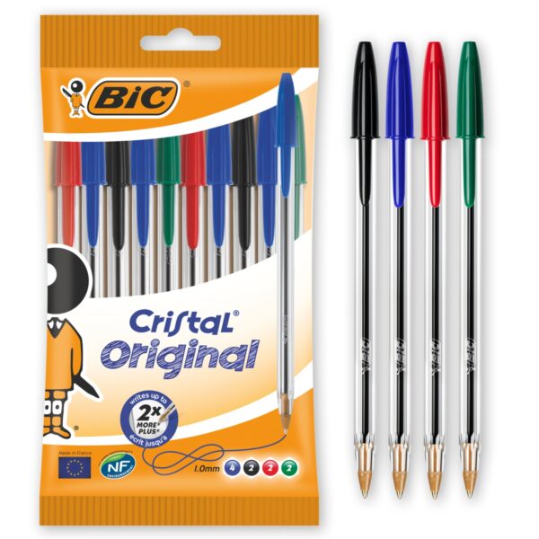 BIC CRYSTAL MIXED 10PK