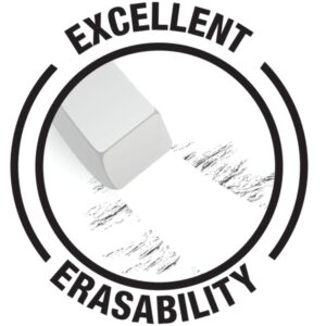 BIC ECOLUTIONS 655 HB GRAPHITE PENCILS 4PK