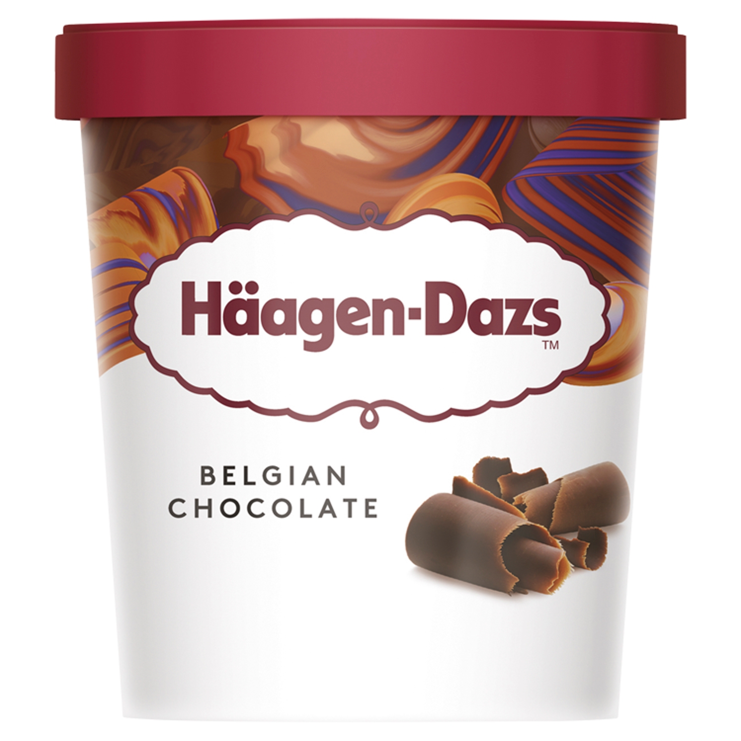 HAAGEN - DAZS BELGIAN CHOCOLATE ICE CREAM 460ML - Image 1