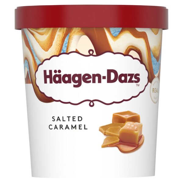 HAAGEN - DAZS SALTED CARAMEL ICE CREAM 460ML