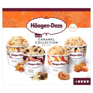 HAAGEN - DAZS CARAMEL COLLECTION MINI CUPS 4X95ML
