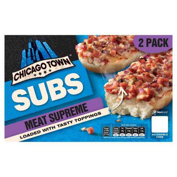 CHICAGO TOWN SUBS MEAT FEAST 250G
