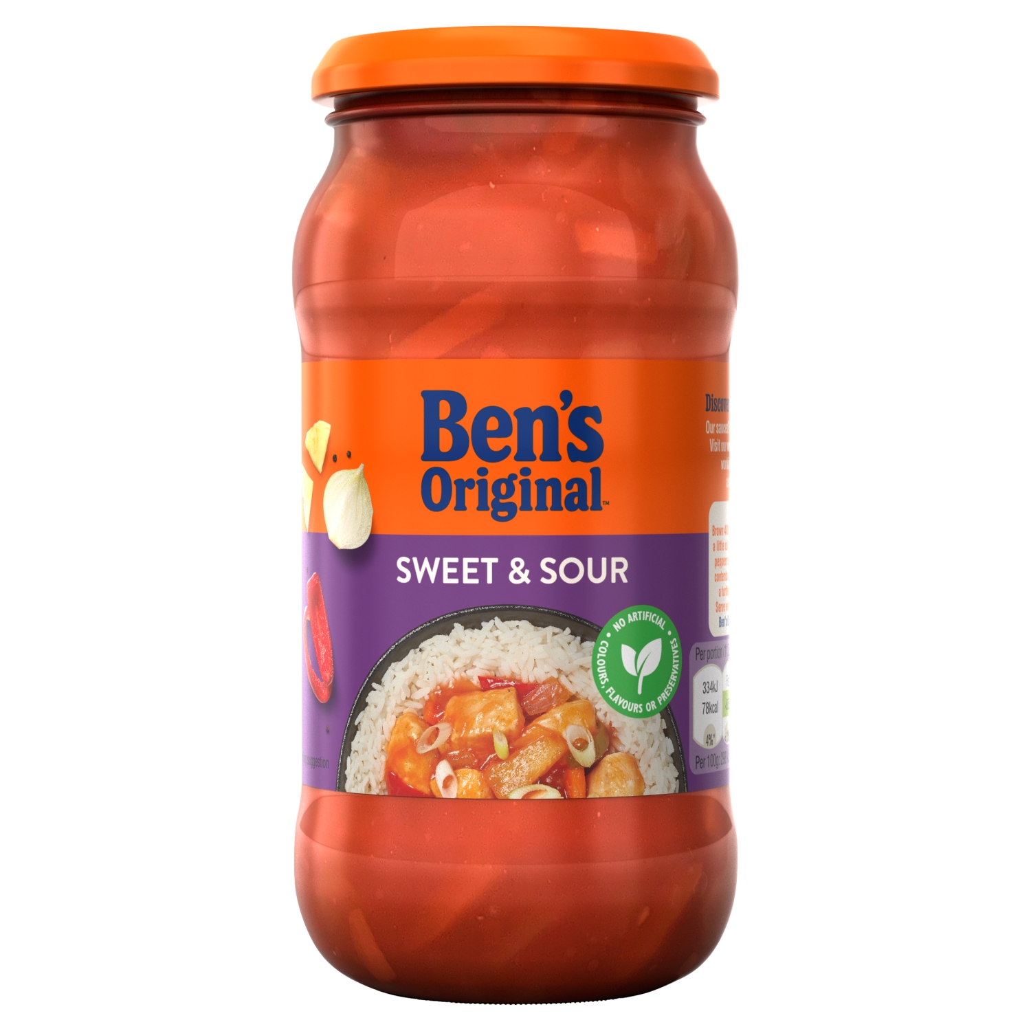 BENS ORIGINAL SWEET & SOUR SAUCE 450G - Image 1