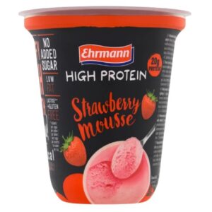 Training Materials EHRMANNS HIGH PROTEIN STRAWBERRY MOUSSE 200G