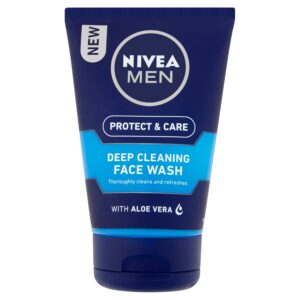 NIVEA FOR MEN DEEP CLEANING FACE WASH 100ML