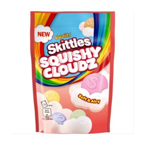 4009900538541_0.jpg SKITTLES SQUISHY CLOUDZ FRUITS 94G