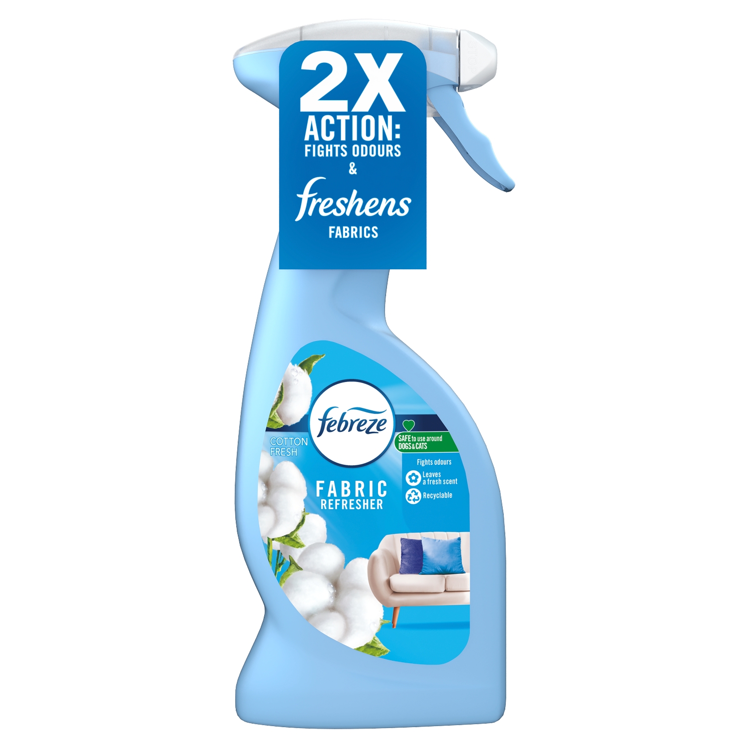 FEBREZE FABRIC COTTON FRESH 375ML - Image 1