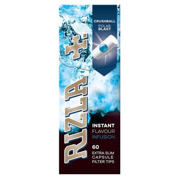 RIZLA POLAR BLAST EXTRA SLIM TIPS 60