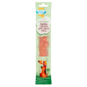 GOOD BOY JUMBO CHICKEN WITH CARROT STICK 100G