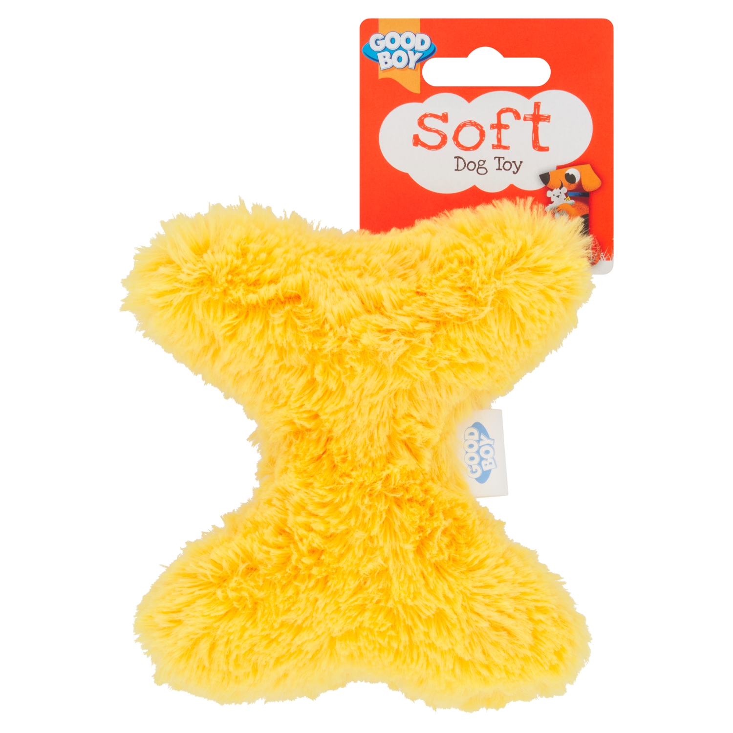 GOOD BOY FLUFFY BONE DOG TOY - Image 1