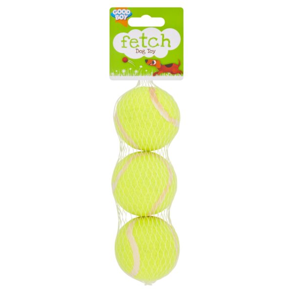 GOOD BOY FETCH TENNIS BALL 3PK