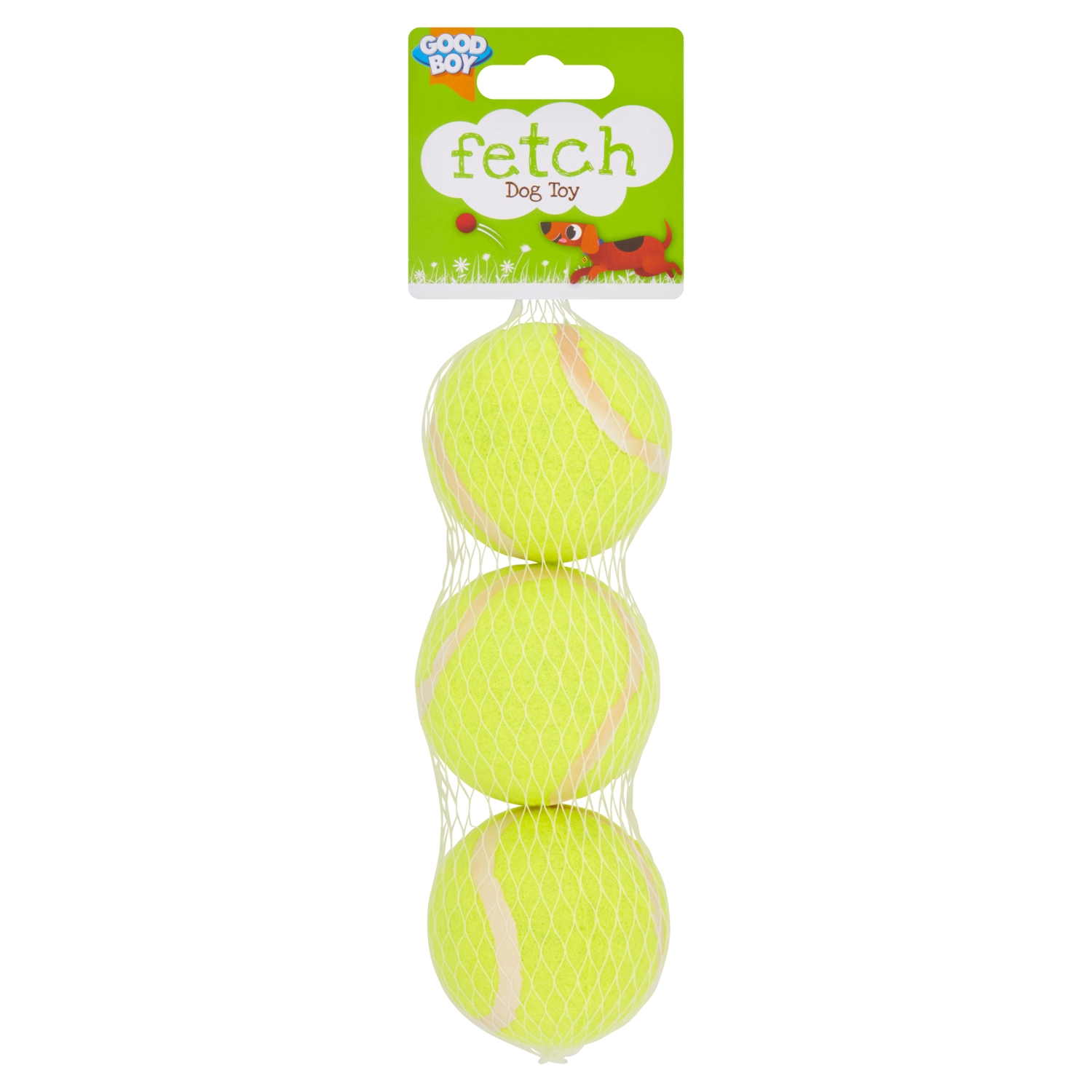 GOOD BOY FETCH TENNIS BALL 3PK - Image 1