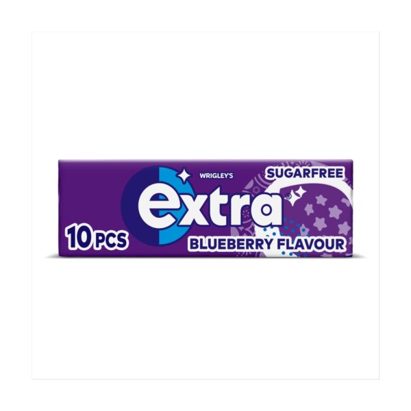 EXTRA BLUEBERRY SUGAR FREE CHEWING GUM 14G