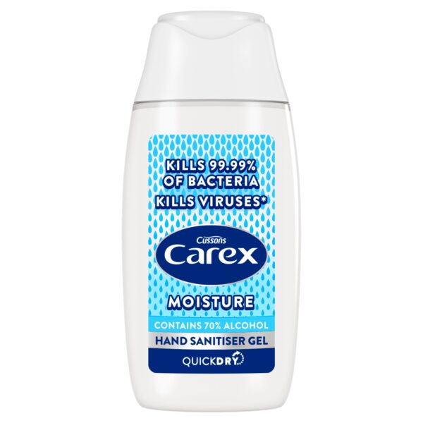 CUSSONS CAREX PROTECTS MOISTURE PLUS HAND GEL 50ML