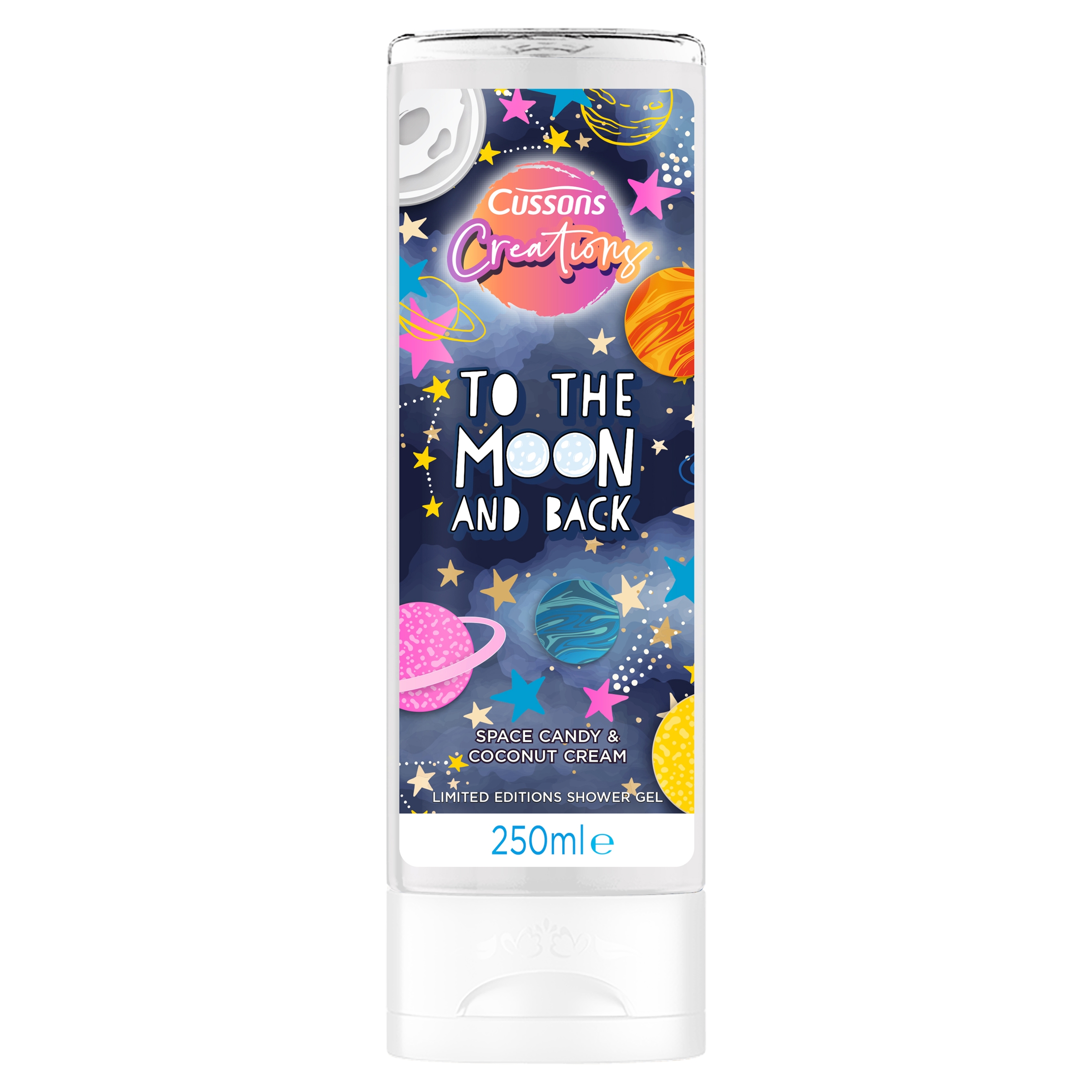 CUSSONS CREATIONS TO THE MOON&BACK SHOWERGEL 250ML - Image 1