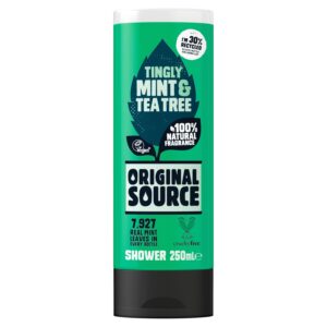 5000101845208_0.jpg ORIGINAL SOURCE SHOWER GEL TEETREE & MINT 250ML