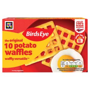 5000116107810_0.jpg BIRDS EYE 10 POTATO WAFFLES 567G