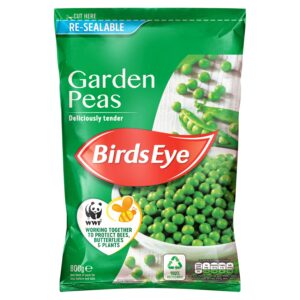 BIRDS EYE GARDEN PEAS 800G