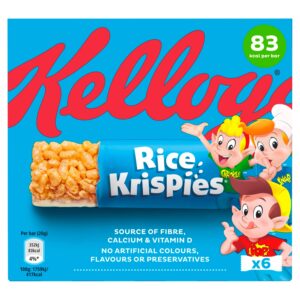 KELLOGGS RICE KRISPIES SNACK BAR 6X20G