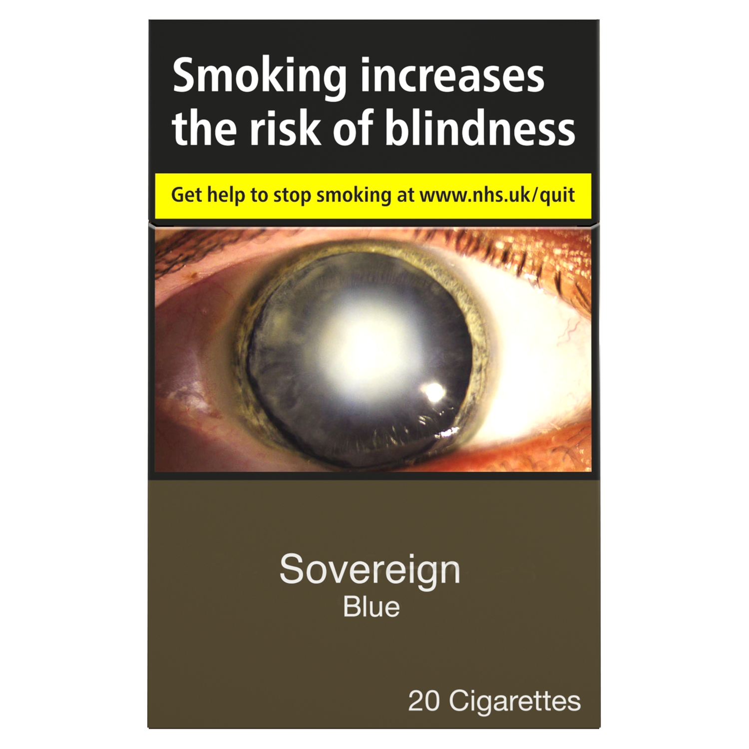 SOVEREIGN BLUE KING SIZE 20 CIGARETTES - Image 1