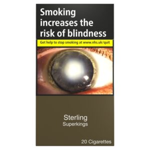 STERLING SUPERKINGS 20 CIGARETTES