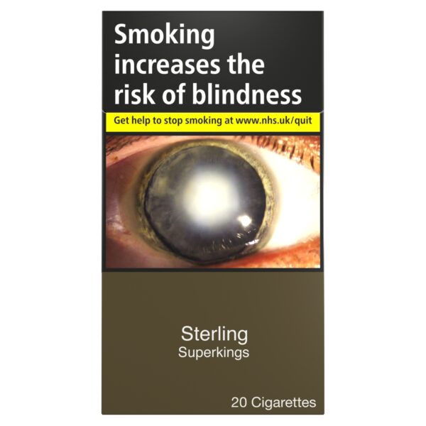 STERLING SUPERKINGS 20 CIGARETTES