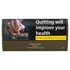 AMBER LEAF ORIGINAL INCLUDES CIGARETTE PAPERS 30G
