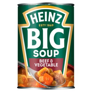 5000157062789_0.jpg HEINZ BIG SOUP BEEF & VEG 400G