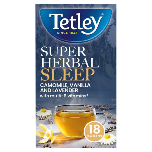 TETLEY HERBAL SLEEP CHAMOMILE & VANILLA TEA BAG