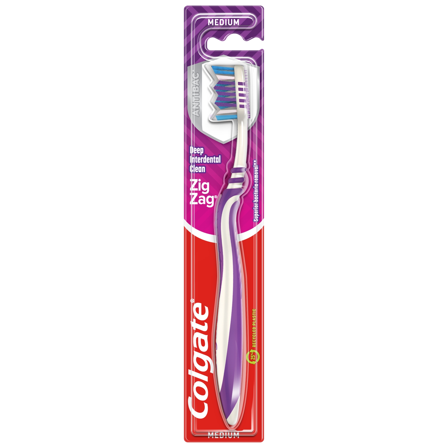 COLGATE ZIG ZAG MED COMP HEAD - Image 1