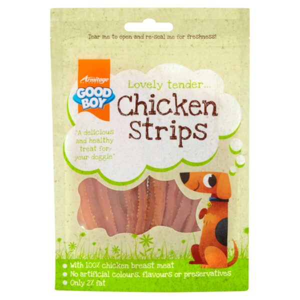 Good Boy Chicken Strips 80g