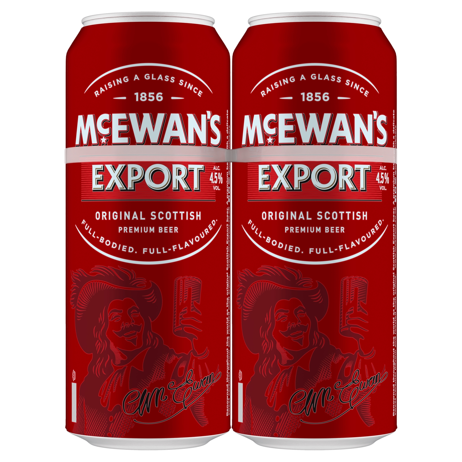 MCEWANS EXPORT 4X500ML 4.5% - Image 1