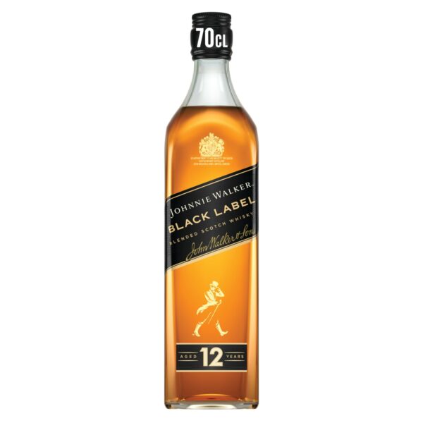 JOHNNIE WALKER BLACK LABEL 40% 70CL