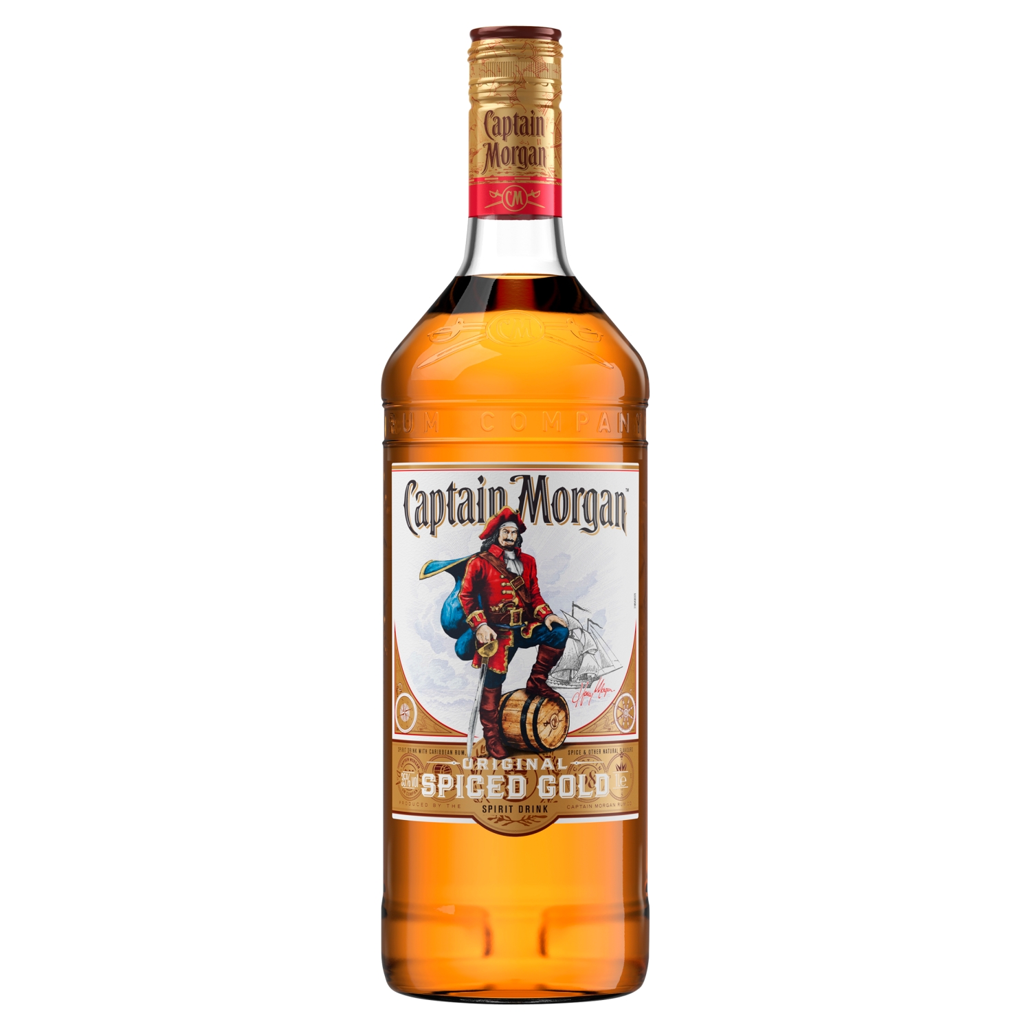 CAPTAIN MORGAN ORIGINAL SPICED GOLD 1L - Image 1