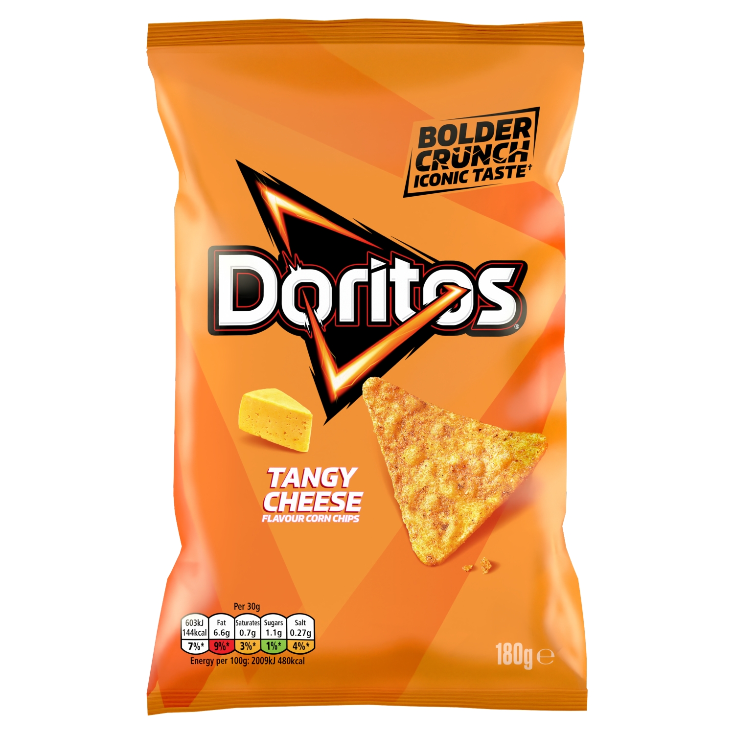 DORITOS TANGY CHEESE 180G - Image 1