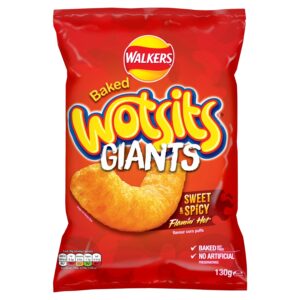 WOTSITS GIANTS FLAMIN HOT 130G