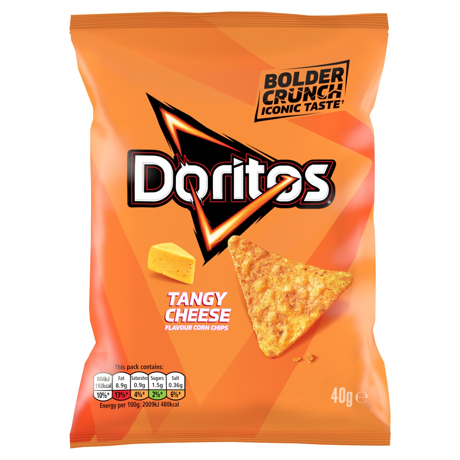 DORITOS TANGY CHEESE 40G - Image 1