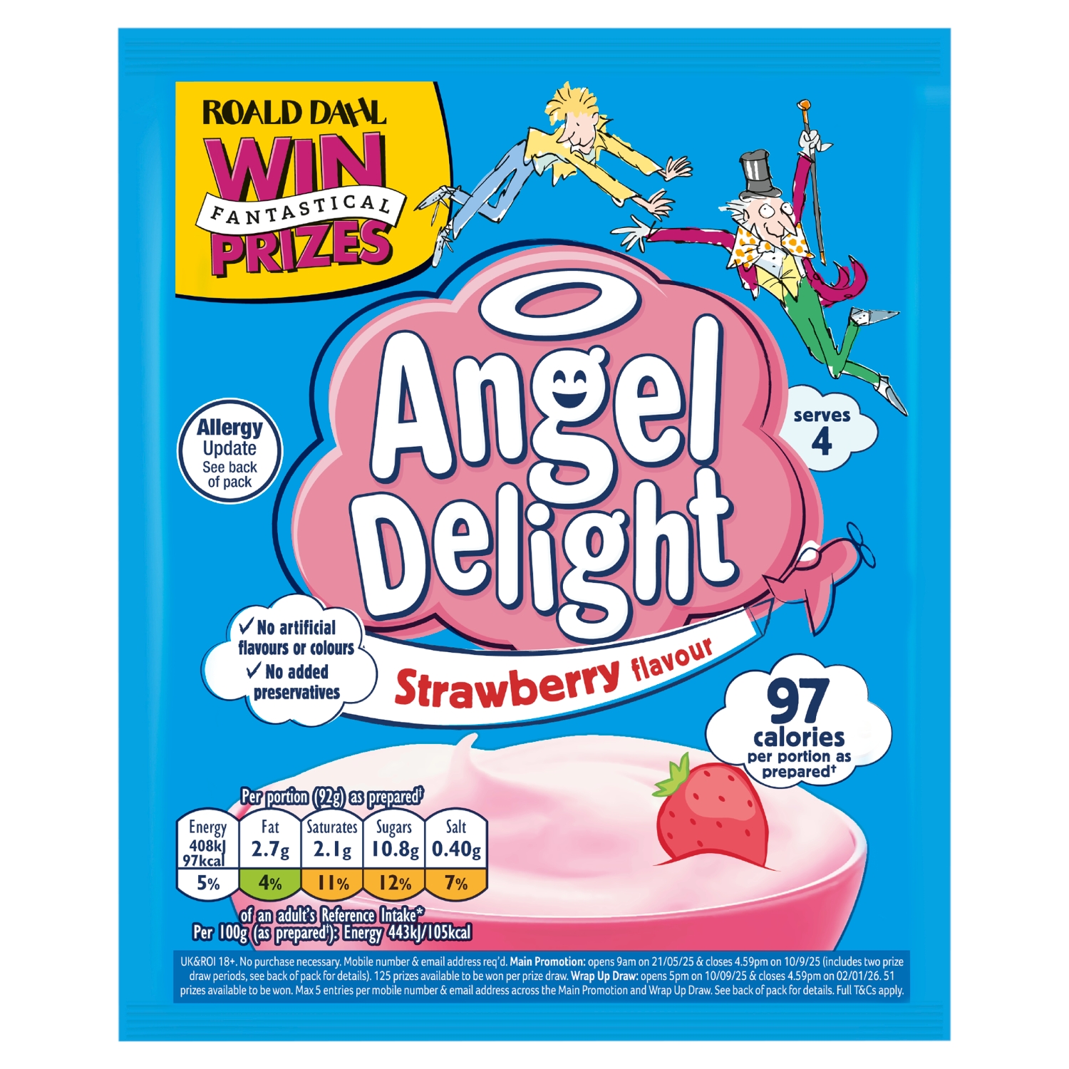 ANGEL DELIGHT STRAWBERRY 59G - Image 1